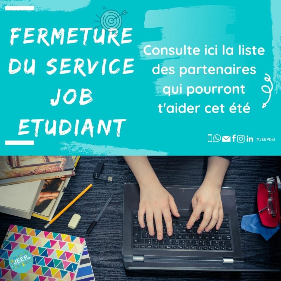 Fermeture du service job étudiant