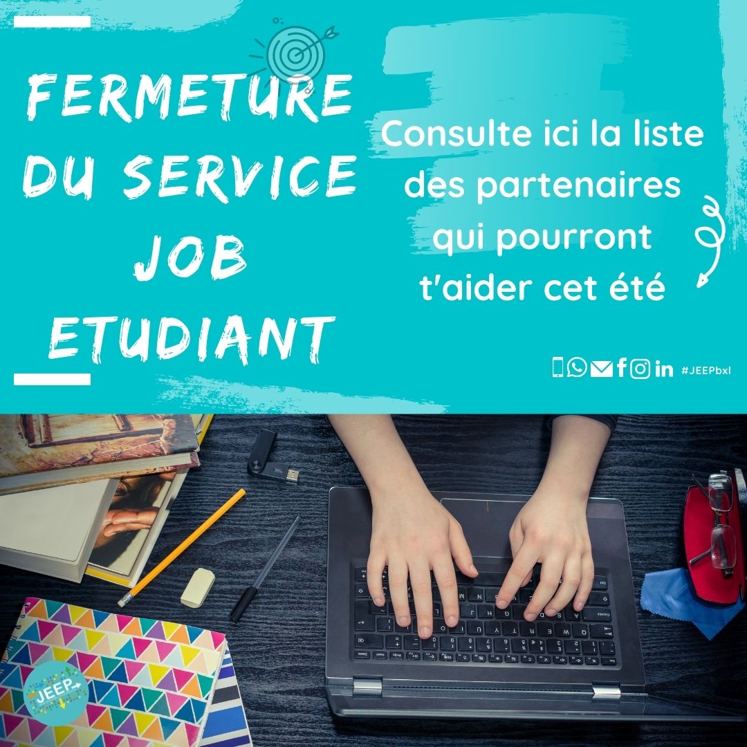 Fermeture du service job étudiant